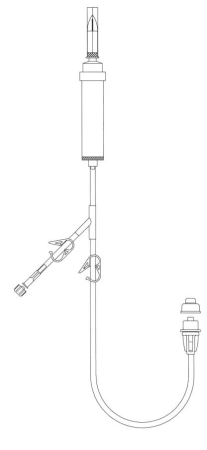 Priming set of dialysis sets PS 003